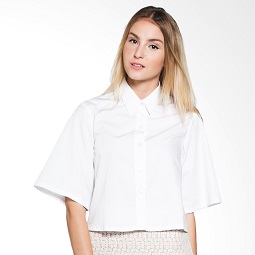 Billy Tjong Claire BBT002 off White Top