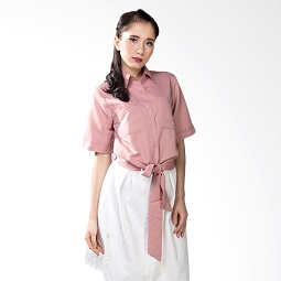  Papercut Pale Pink Blouse