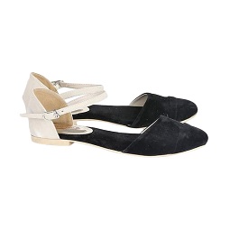  Gareu & Co g7041H Flat Shoes - Hitam