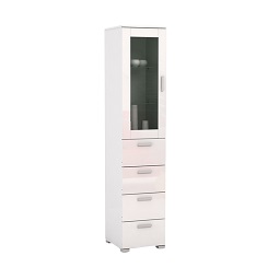  Anya-Living Chili 03 HI White Glossy Lemari