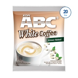  ABC White Instant Coffee Bag 20 g/20 sachet Pack of 3