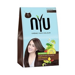 NYU Creme Hair Colour Natural Pewarna Rambut - Brown