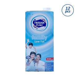Frisian Flag UHT Low Fat Susu Formula 12 pcs/1000 mL