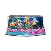 Disney Little Mermaid Figurine Playset (Ariel as human, etc) Original Item