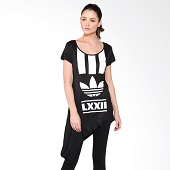 adidas Women Brln Edgy Str T AB2662 Kaos Olahraga