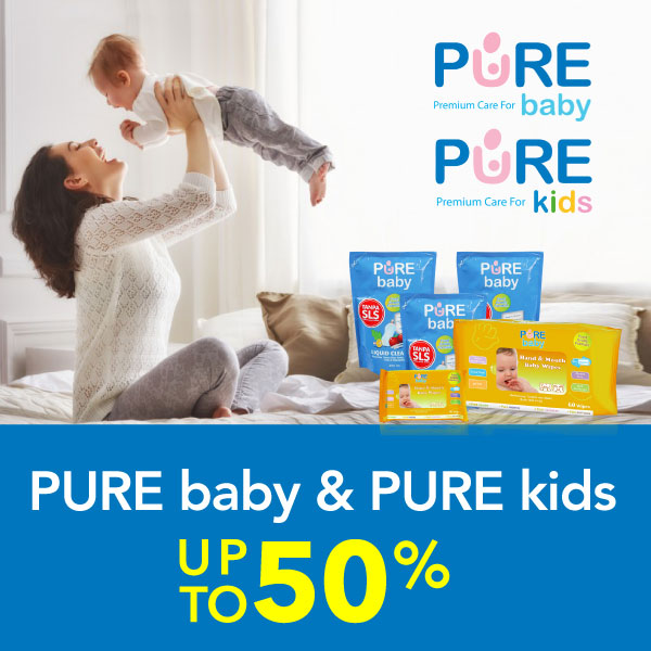 PURE Baby & PURE Kids Up To 50%