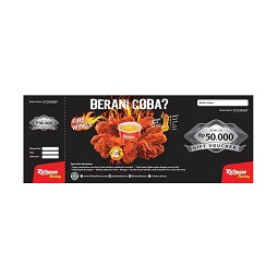 Richeese Factory Gift Voucher Rp 100.000