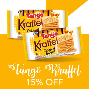 Tango Kraffel 15% Off