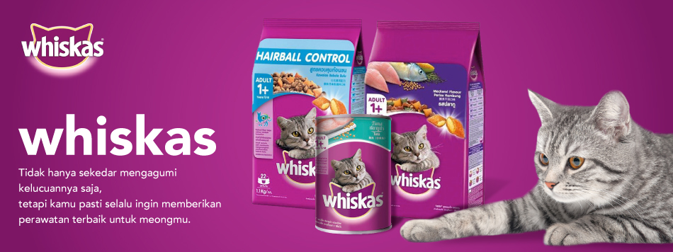 Jual Makanan Kucing Whiskas Online Harga Murah Blibli Com