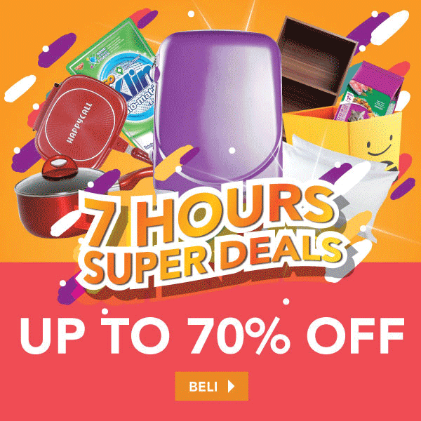 7 Hours Super Deals up to 70% OFF