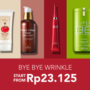 Bye Bye Wrinkle Start From Rp23.125