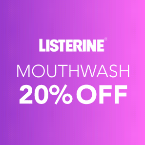 Linterine Mouthwash 20% OFF