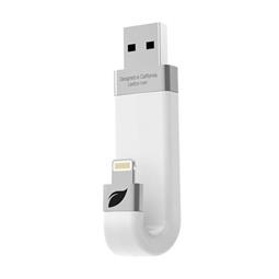  Hot Deals Anniv - Leef iBridge Mobile Memory USB Flash Drive for iPhone or iPad - White 64 GB