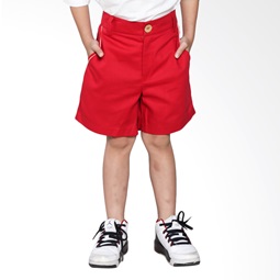  Diddlydoo Sailor Shorts LC004R Celana Anak Laki-Laki - Red