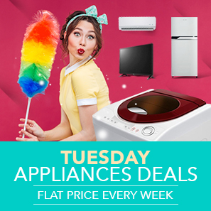 Tuesday Appliances Deals Flat Price Every Week