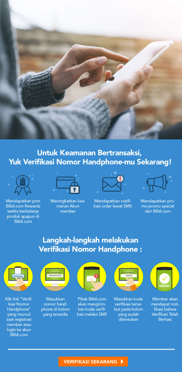 Verifikasi Nomor Handphone-mu Sekarang!