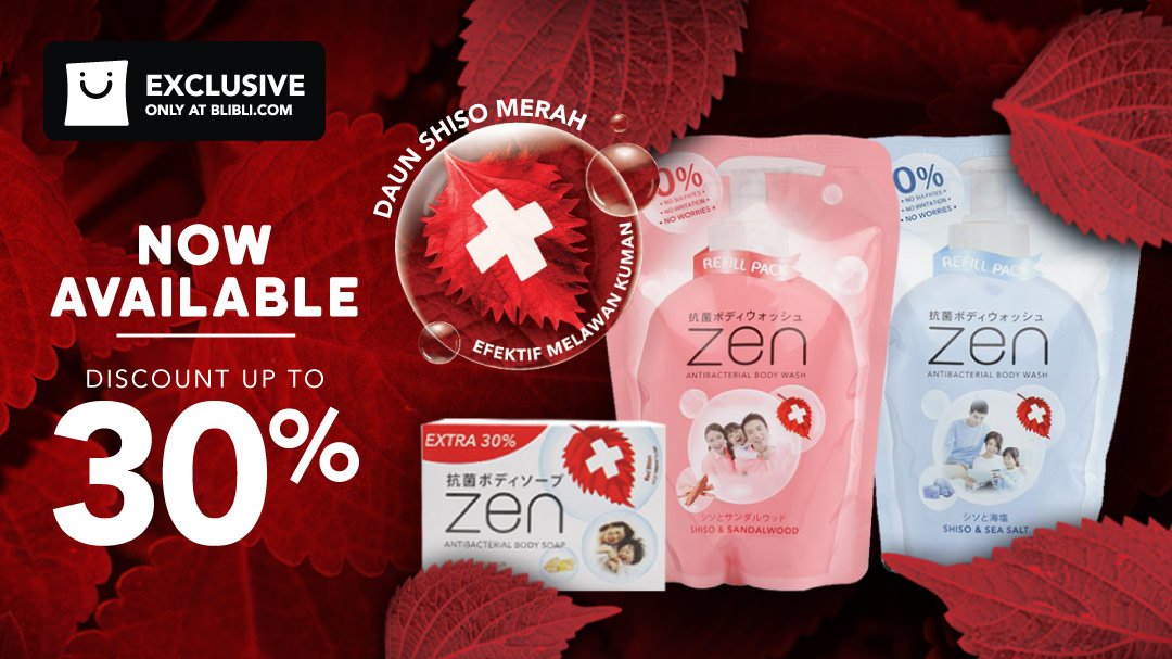 Jual Sabun Zen Extra Discount 30% - Murah & Gratis Ongkir