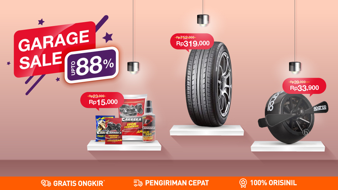Promo Oto Garage Sale Warehouse Otomotif Terbaru Juli 2022 Blibli