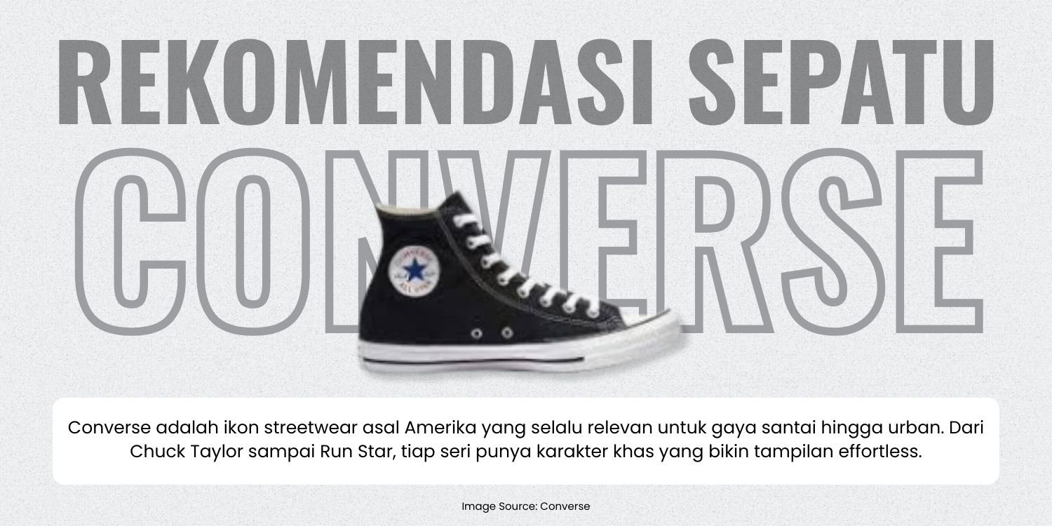 rekomendasi sepatu converse