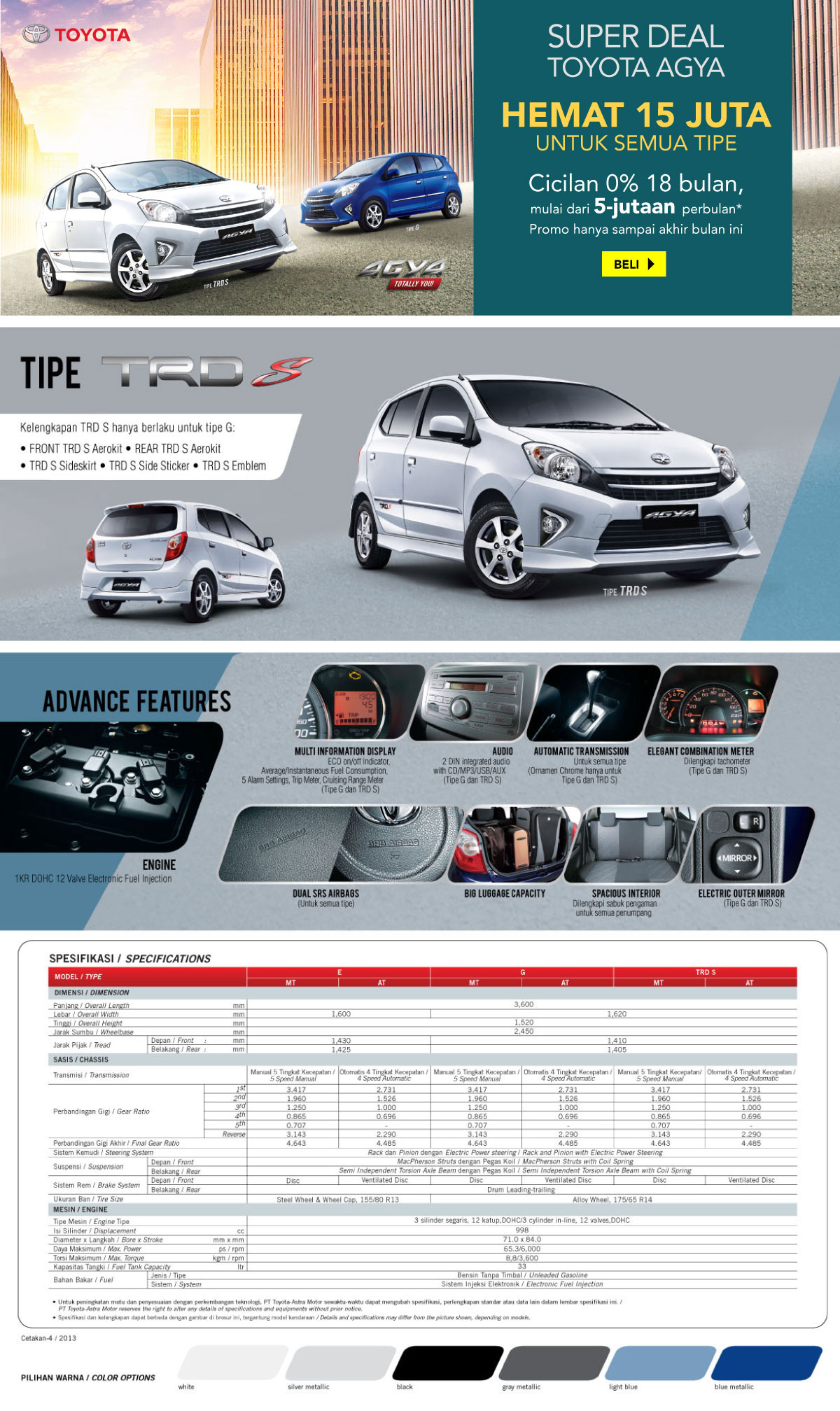 Contoh Brosur Produk Otomotif Terbaik