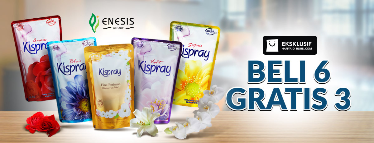 Kispray Botol Amoris 318ml X2
