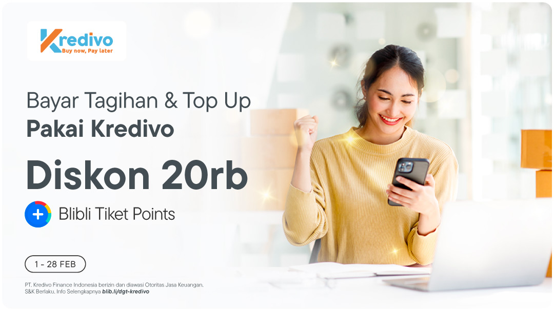 Bayar Tagihan & Top Up Pakai Kredivo