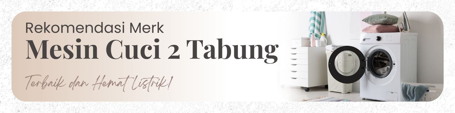 mesin cuci 2 tabung