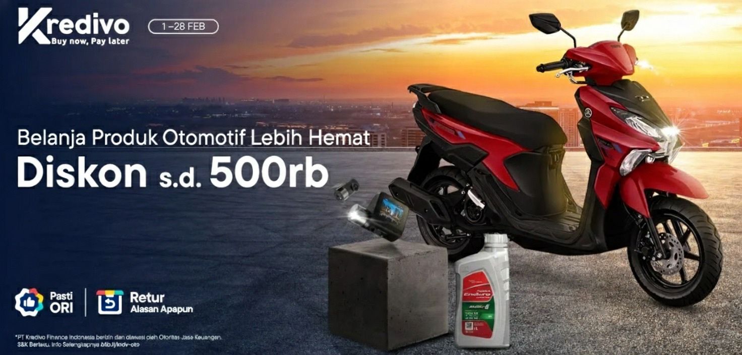 Belanja Otomotif Makin Hemat Pakai Kredivo