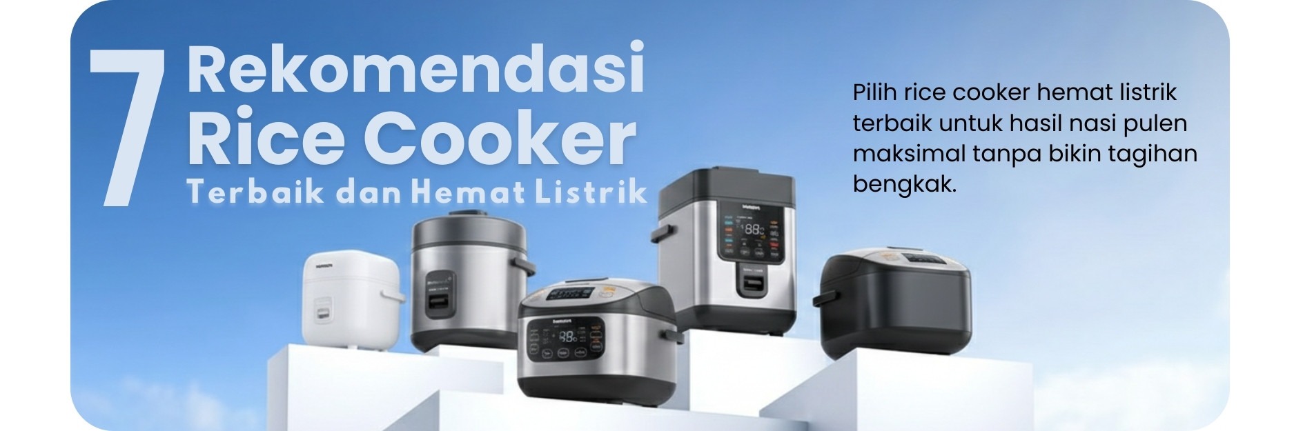 5 Rekomendasi Rice Cooker Hemat Listrik