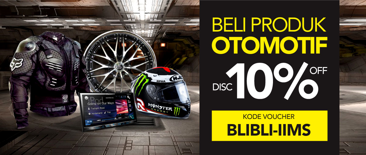 Promo Kode Voucher Blibli IIMS DIskon Otomotif | Blibli.com