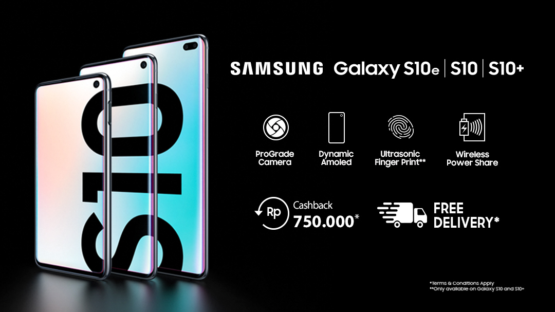Jual Samsung Galaxy S10 - Harga Murah Promo 2019 | Blibli.com