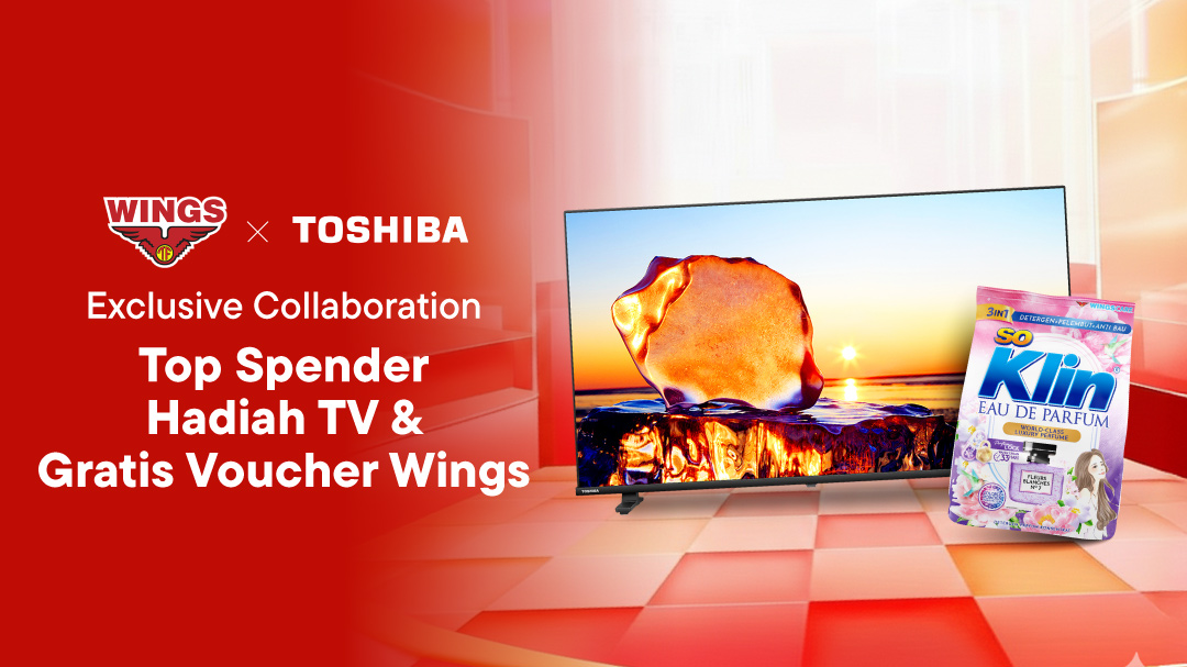 Exclusive Collaboration Wings x Toshiba