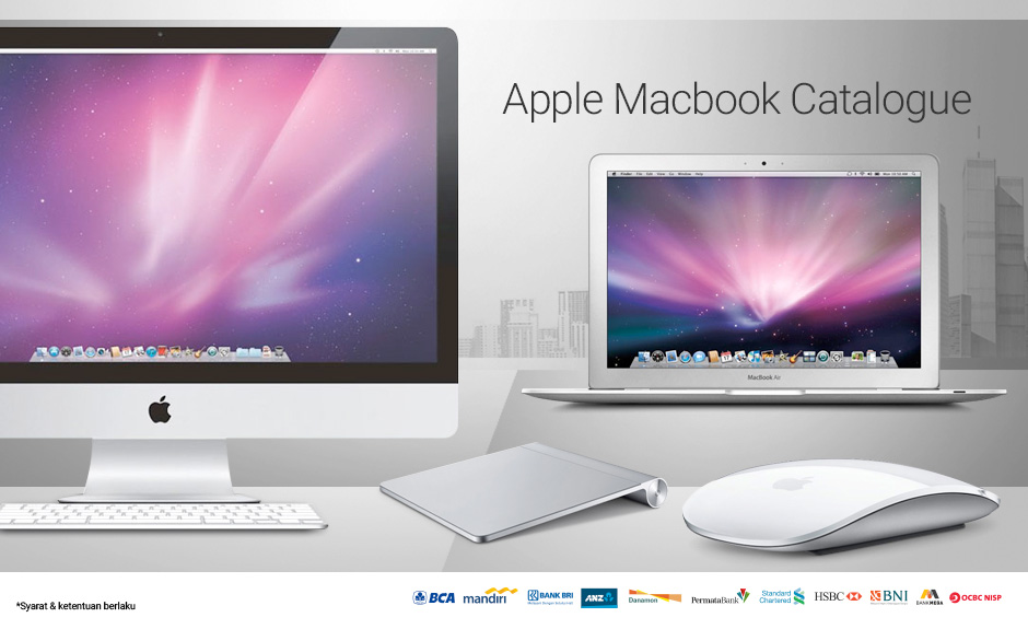 Jual Apple Macbook Pro, Air dan iMac - Harga & Spesifikasi Terbaik