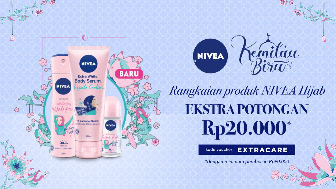 Jual Promo Rangakaian Nivea Hijab Series Murah - Harga