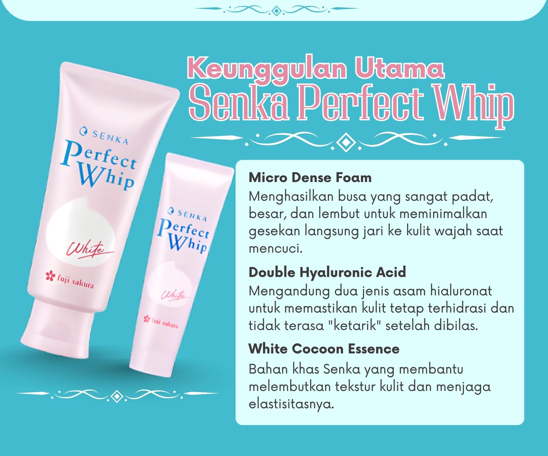 kelebihan senka perfect whip