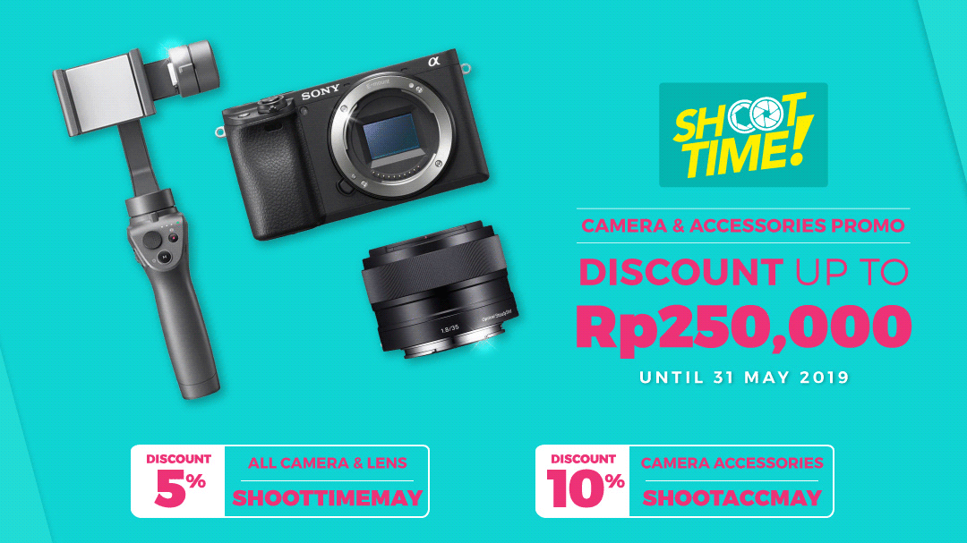Promo Aksesoris & Kamera Natal 2019 - Diskon â¬ 300 Ribu