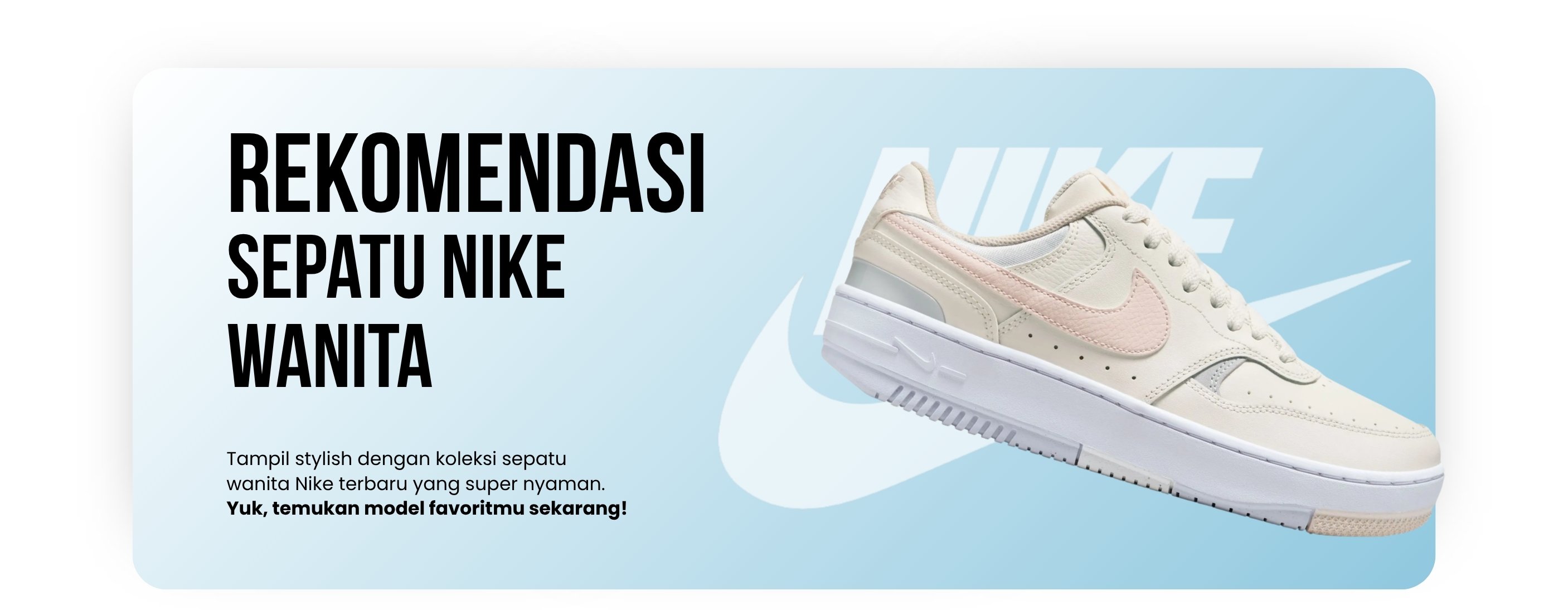 Rekomendasi Sepatu Nike Wanita