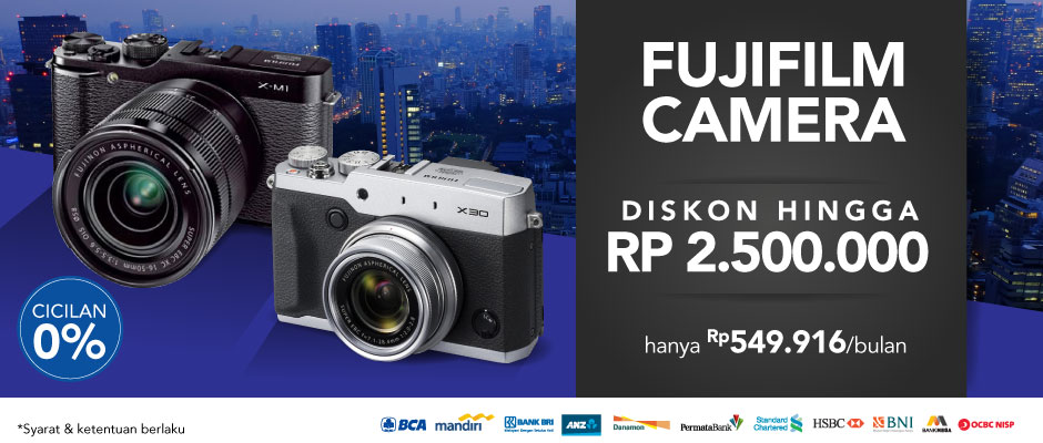 DIskon Kamera Fujifilm | Blibli.com