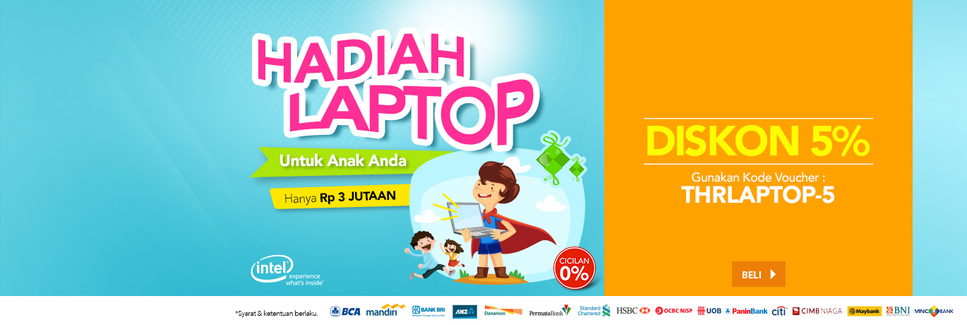 Hadiah Laptop Untuk anak