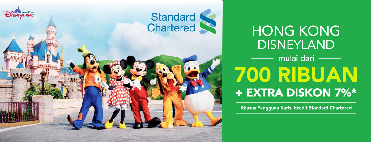 Hong Kong Disneyland Standard Chartered | Blibli.com
