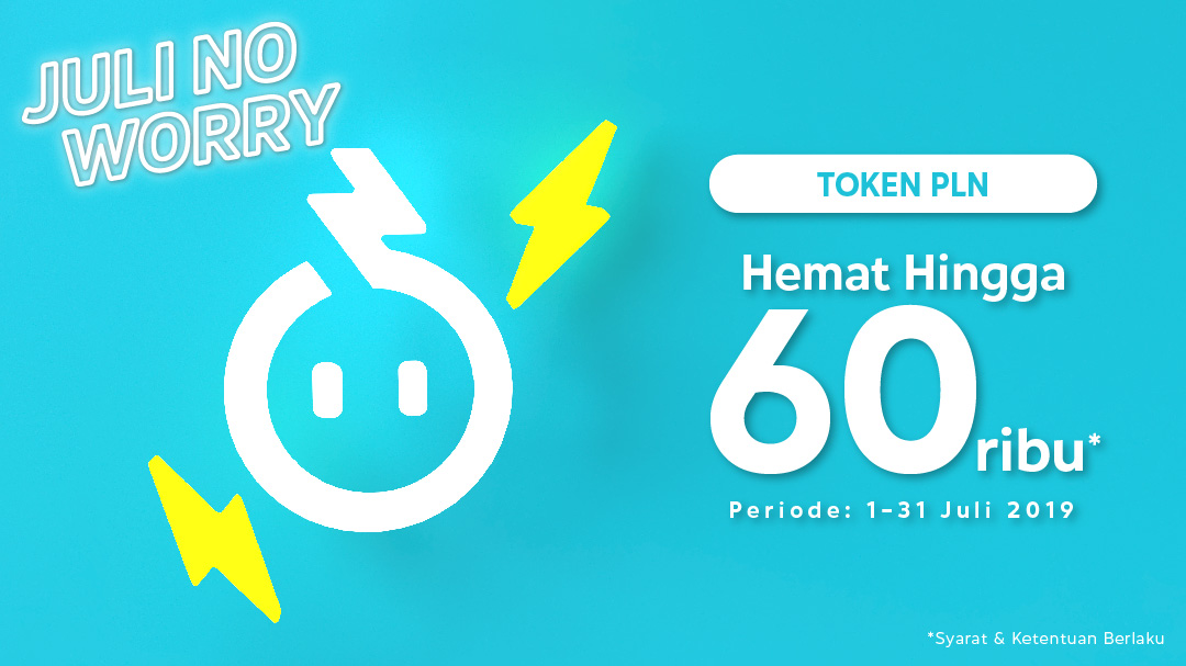 Promo Token Listrik Murah - Diskon 5% | Blibli.com