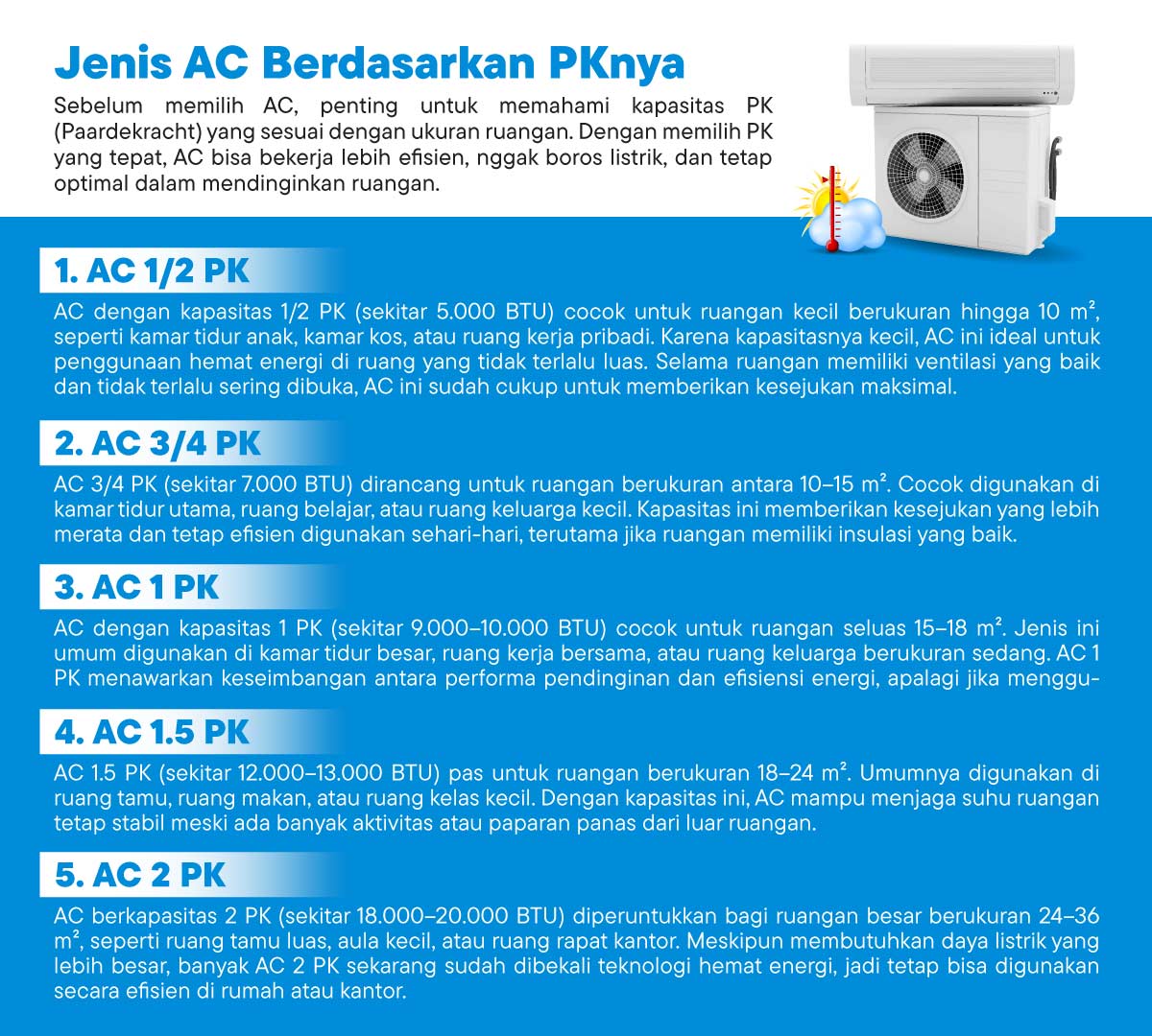 jenis PK ac