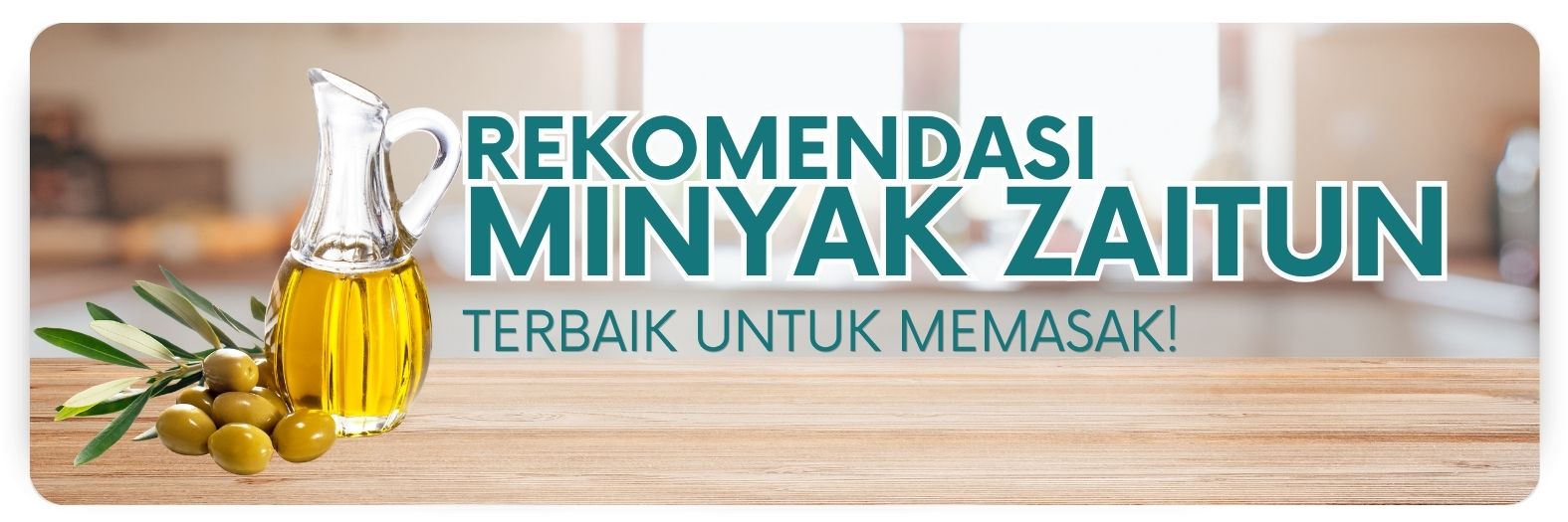 rekomendasi minyak zaitun untuk masak