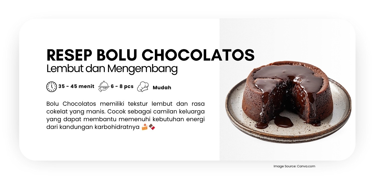 Resep Bolu Chocolatos