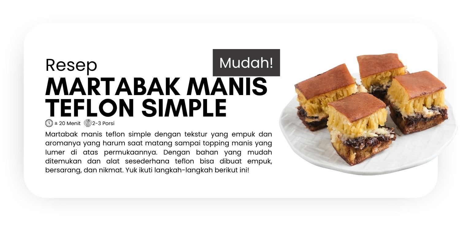 Opening Resep Martabak Manis Teflon Simple