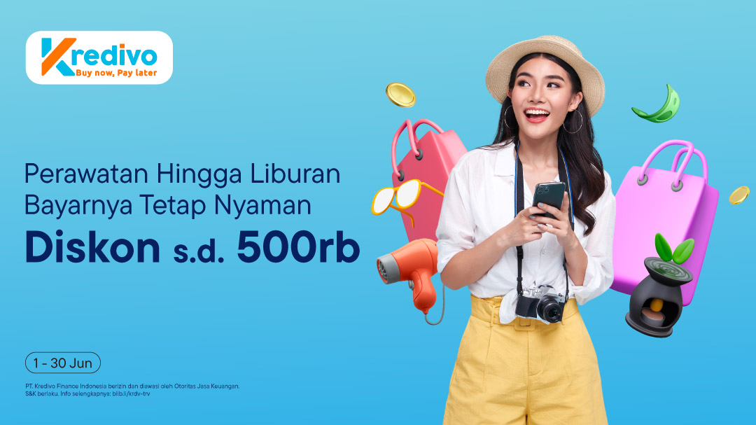 Tiket, Voucher & Travel - Promo Kredivo