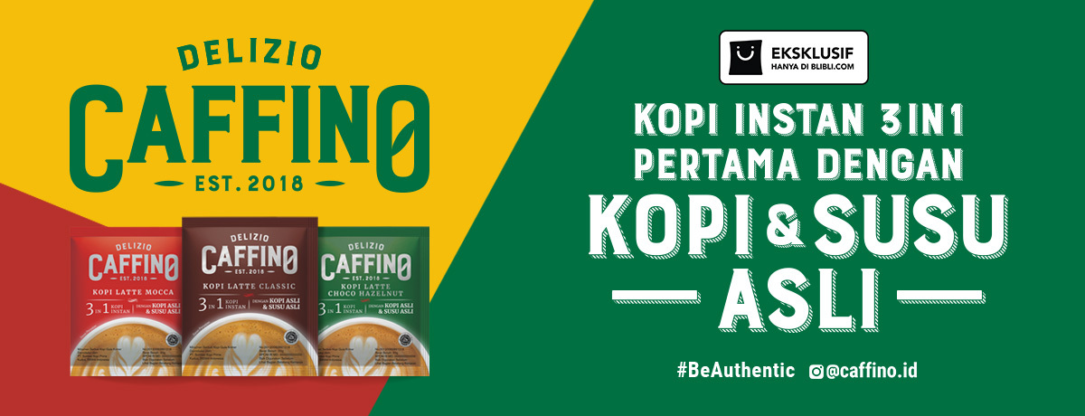 Promo Caffino Coffee Latte - Jenis Kopi & Susu Asli