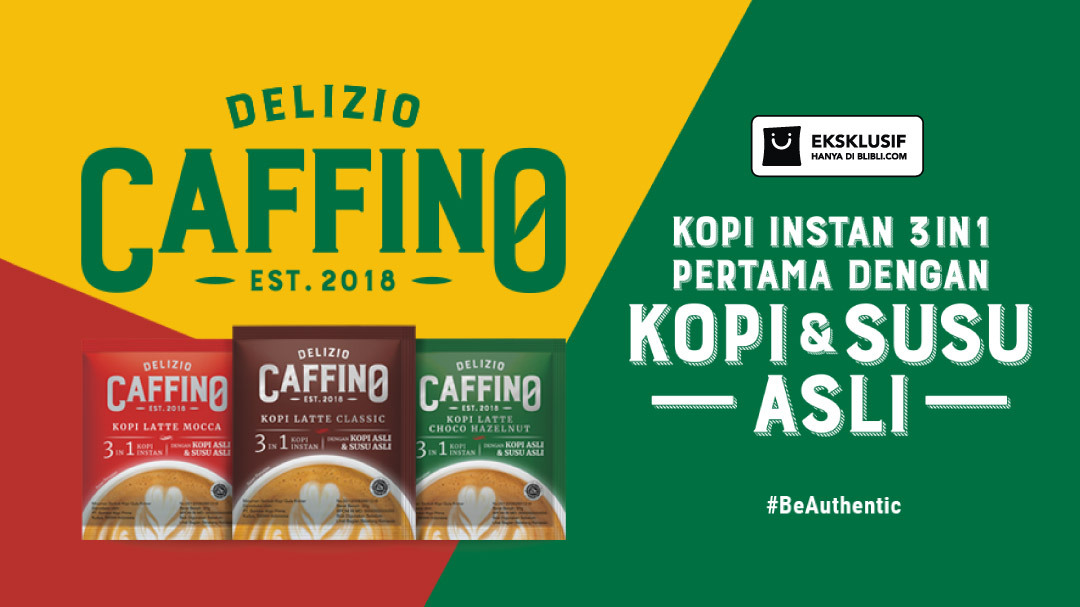 Promo Caffino Coffee Latte - Jenis Kopi & Susu Asli
