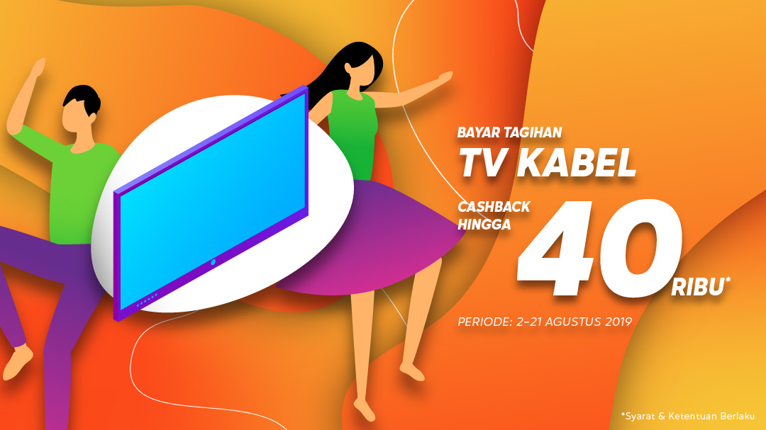 Promo Bayar Tagihan TV Kabel - Hemat â¬† 40 Ribu | Blibli.com