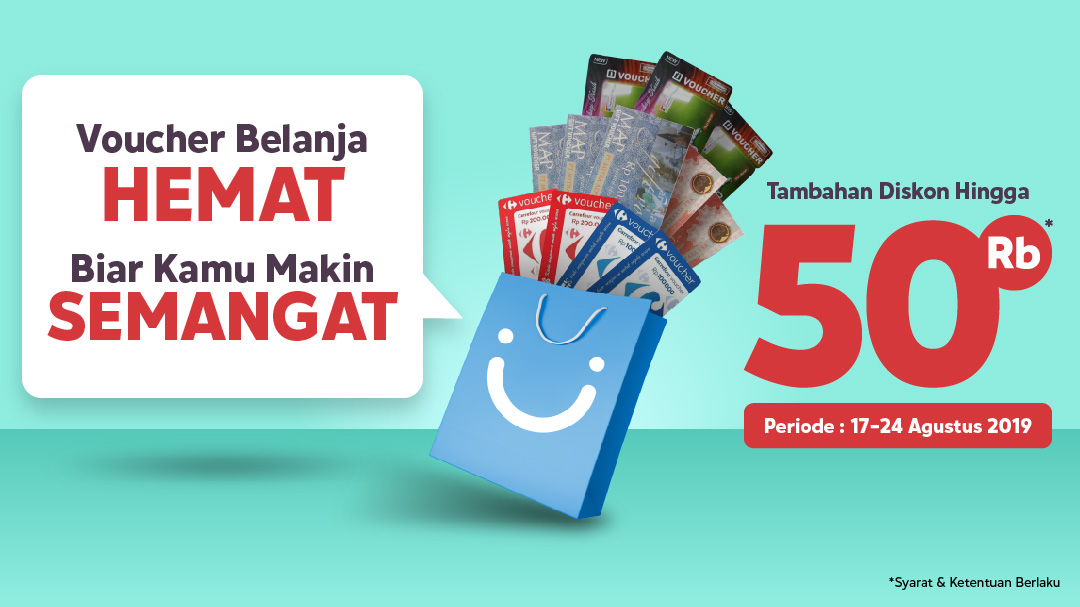 Voucher Belanja Hemat | Blibli.com